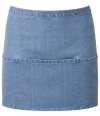 PR155 Colours 3 Pocket Apron BLUE DENIM colour image